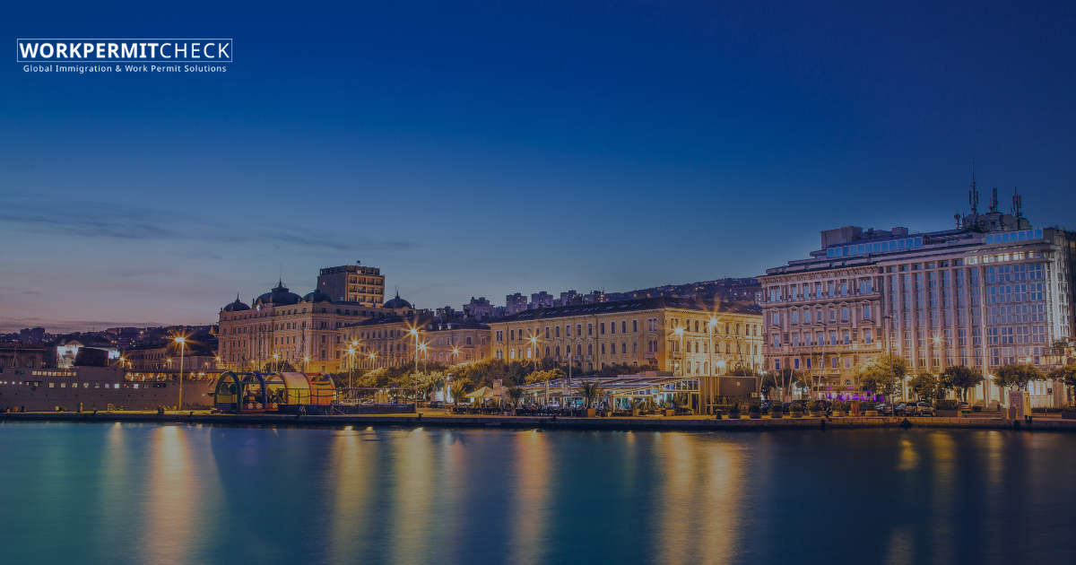 What are the labor market test requirements in Croatia?