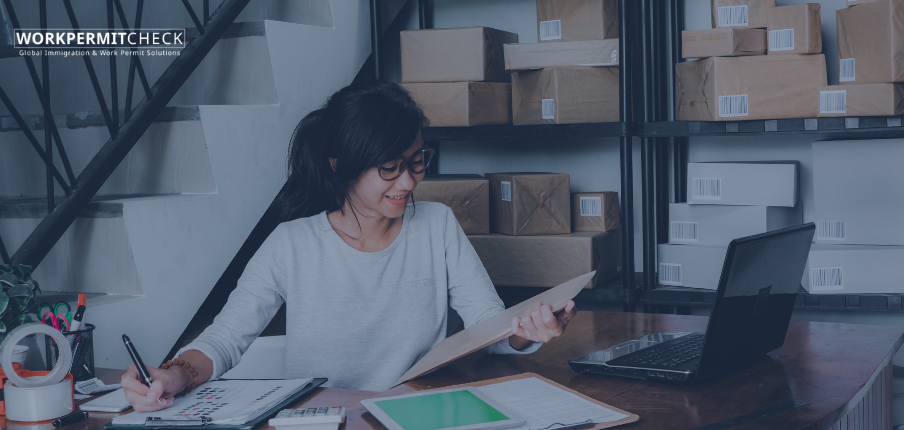 Can self-employed individuals get a work permit in Iceland?