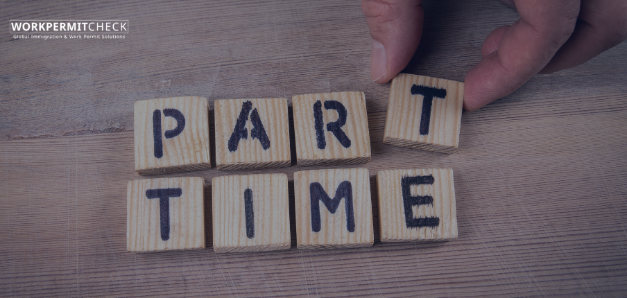 Can I work part-time with a German work permit?