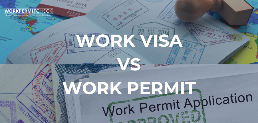 Work Permit vs. Work Visa: What’s the Difference?
