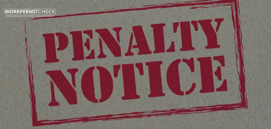 What are the penalties for working without a permit in Moldova?